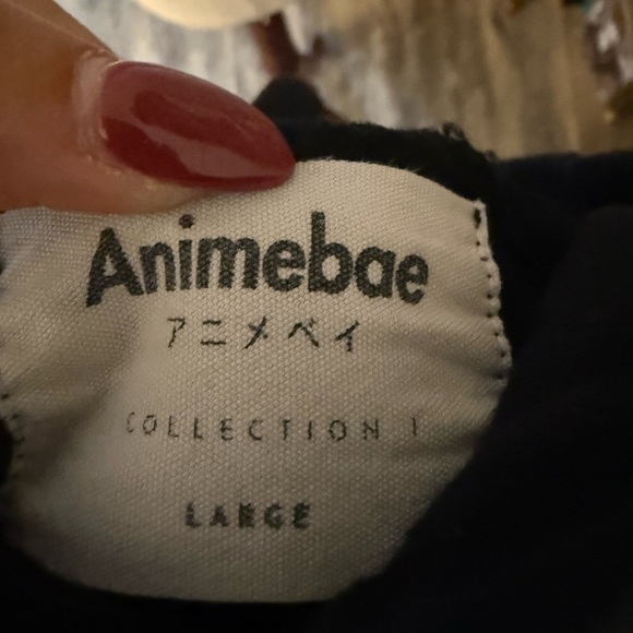 Black Anime Hoodie Size Large - Picture 5 of 5